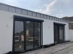 Terrassentür in anthrazit